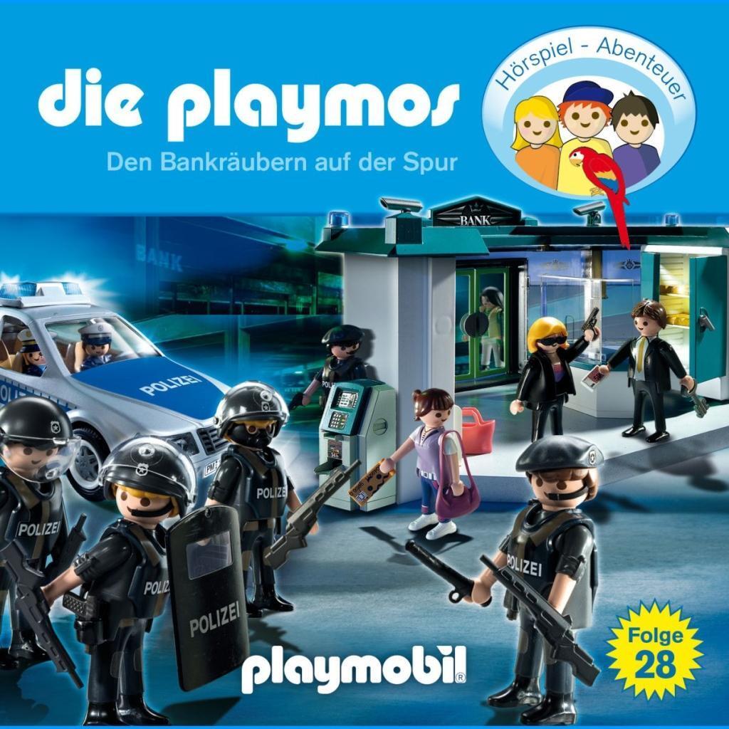 Cover: 9783785746325 | (28)Den Bankräubern Auf Der Spur | Die Playmos | Audio-CD | Deutsch