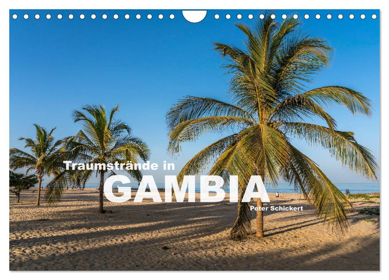 Cover: 9783435150311 | Traumstrände in Gambia (Wandkalender 2025 DIN A4 quer), CALVENDO...