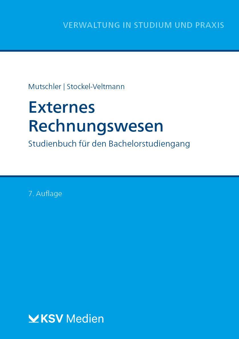 Cover: 9783829318181 | Externes Rechnungswesen | Studienbuch für den Bachelorstudiengang