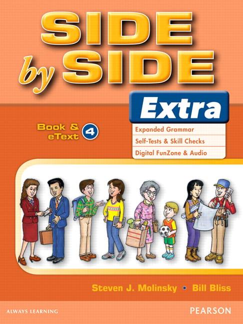 Cover: 9780132458887 | Side by Side Extra 4 Student Book &amp; Etext | Steven Molinsky (u. a.)