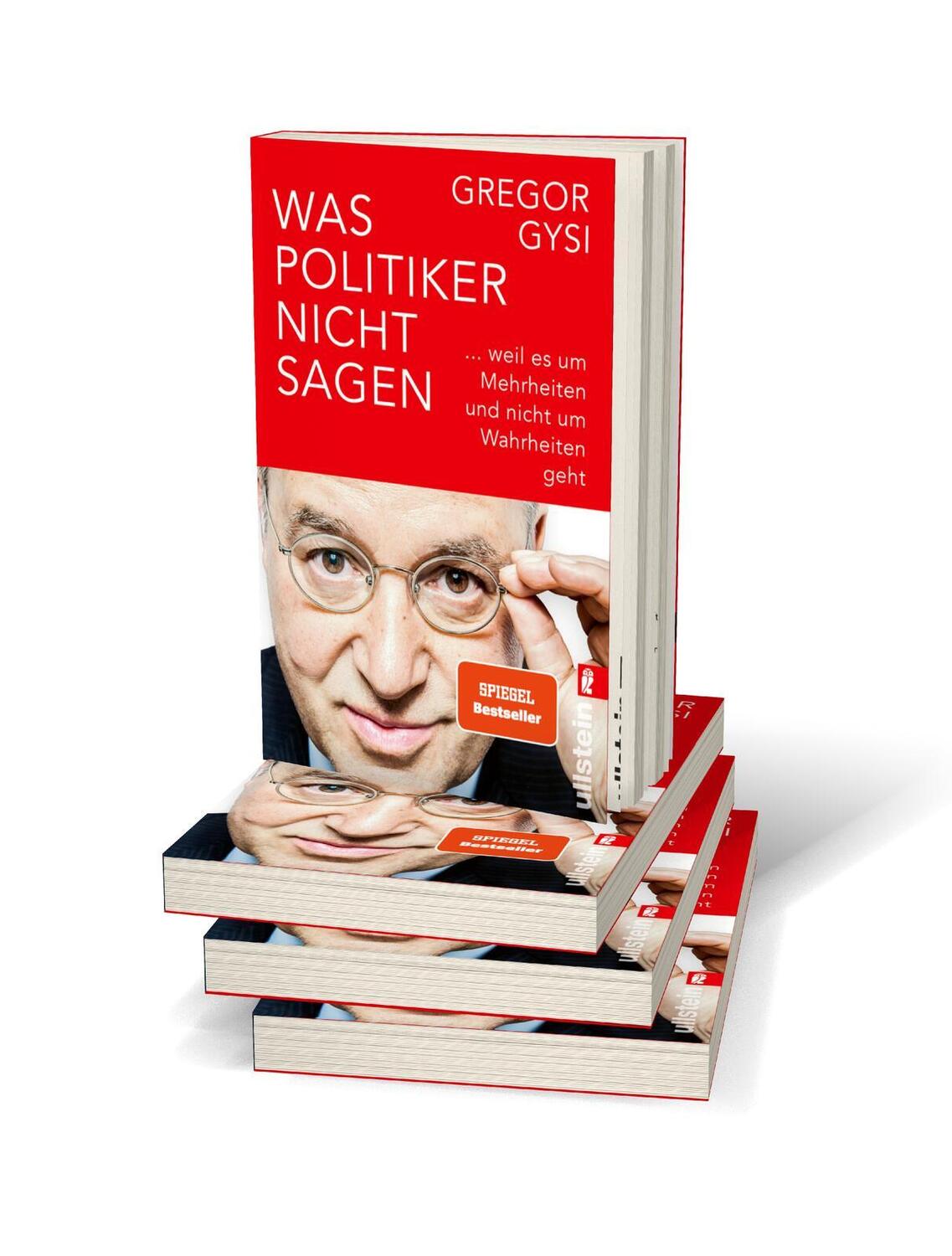 Bild: 9783548067926 | Was Politiker nicht sagen | Gregor Gysi | Taschenbuch | 272 S. | 2023