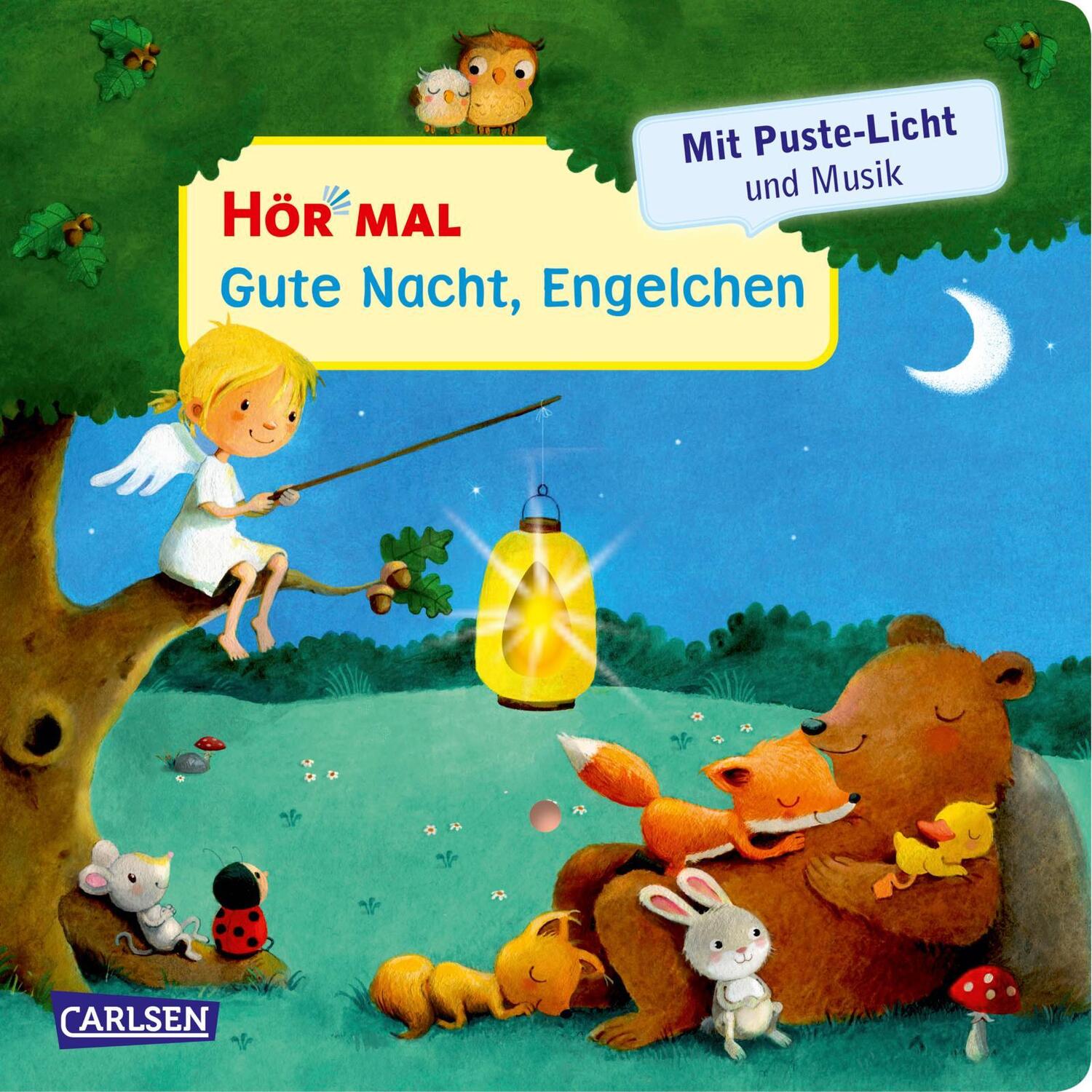 Cover: 9783551252982 | Hör mal (Soundbuch): Mach mit - Pust aus: Gute Nacht, Engelchen | Buch