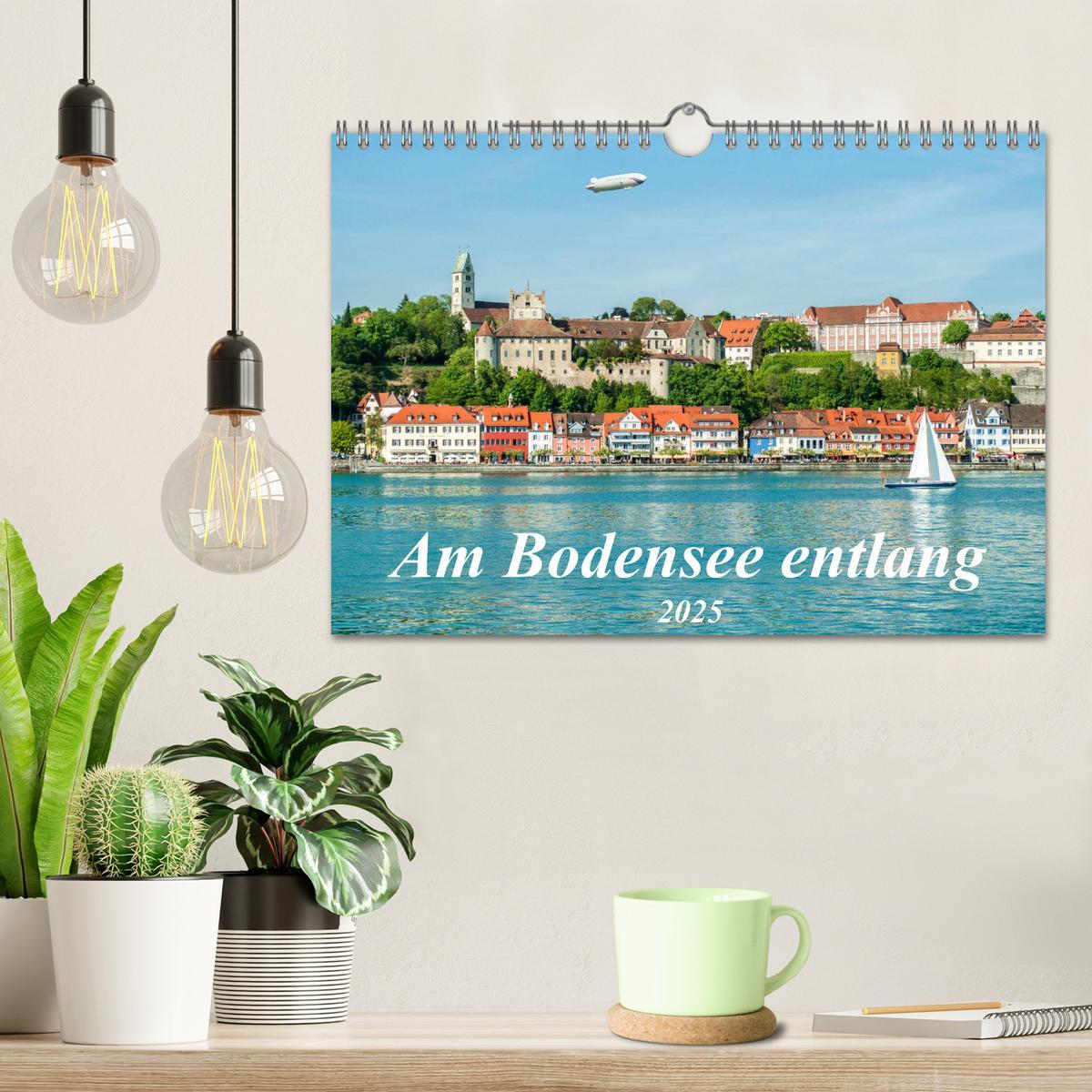 Bild: 9783435133321 | Am Bodensee entlang (Wandkalender 2025 DIN A4 quer), CALVENDO...