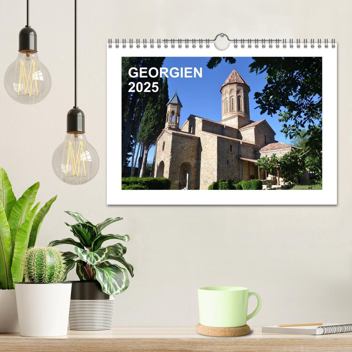 Bild: 9783435770441 | GEORGIEN 2025 (Wandkalender 2025 DIN A4 quer), CALVENDO Monatskalender