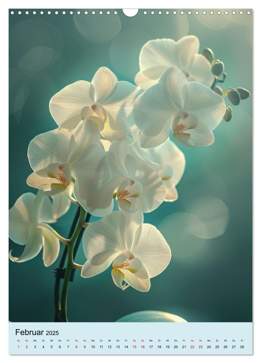 Bild: 9783383801334 | Orchideen Poesie (Wandkalender 2025 DIN A3 hoch), CALVENDO...