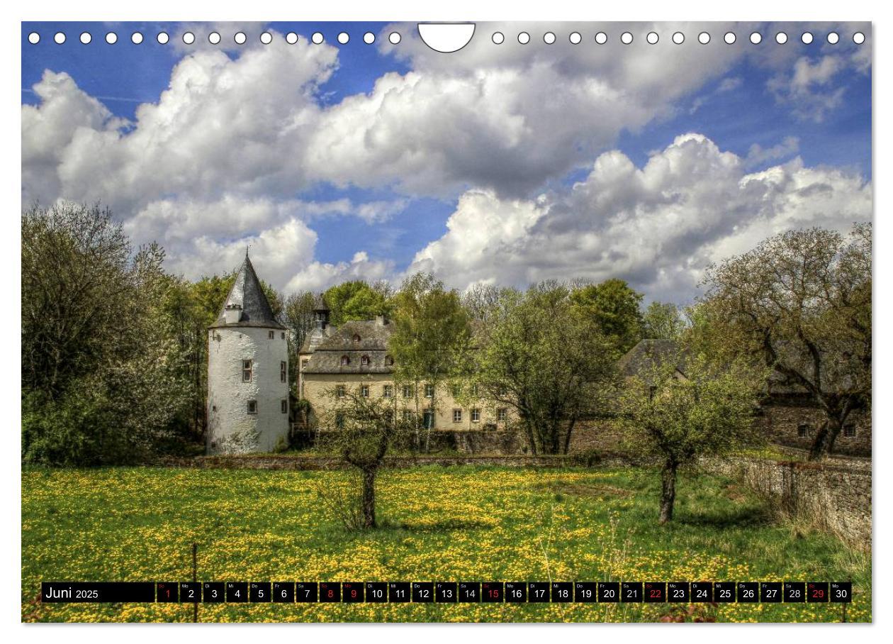 Bild: 9783435708642 | Burgen und Schlösser der Eifel (Wandkalender 2025 DIN A4 quer),...