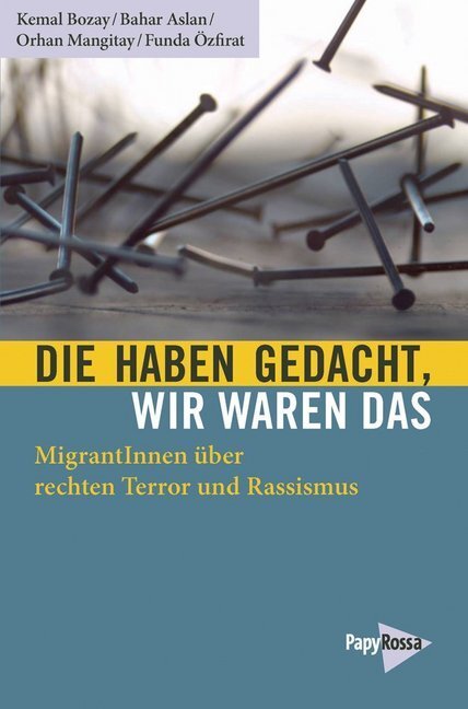 Cover: 9783894386146 | Die haben gedacht, wir waren das | Bozay | Taschenbuch | 294 S. | 2016