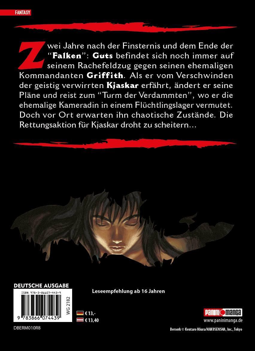 Rückseite: 9783866074439 | Berserk Max 10 | 2 Mangas in einem Band | Kentaro Miura | Taschenbuch