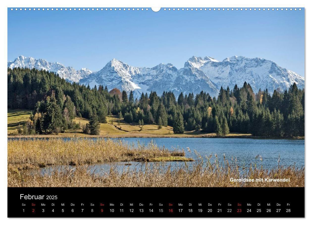 Bild: 9783435719396 | Oberbayerische Seen (Wandkalender 2025 DIN A2 quer), CALVENDO...