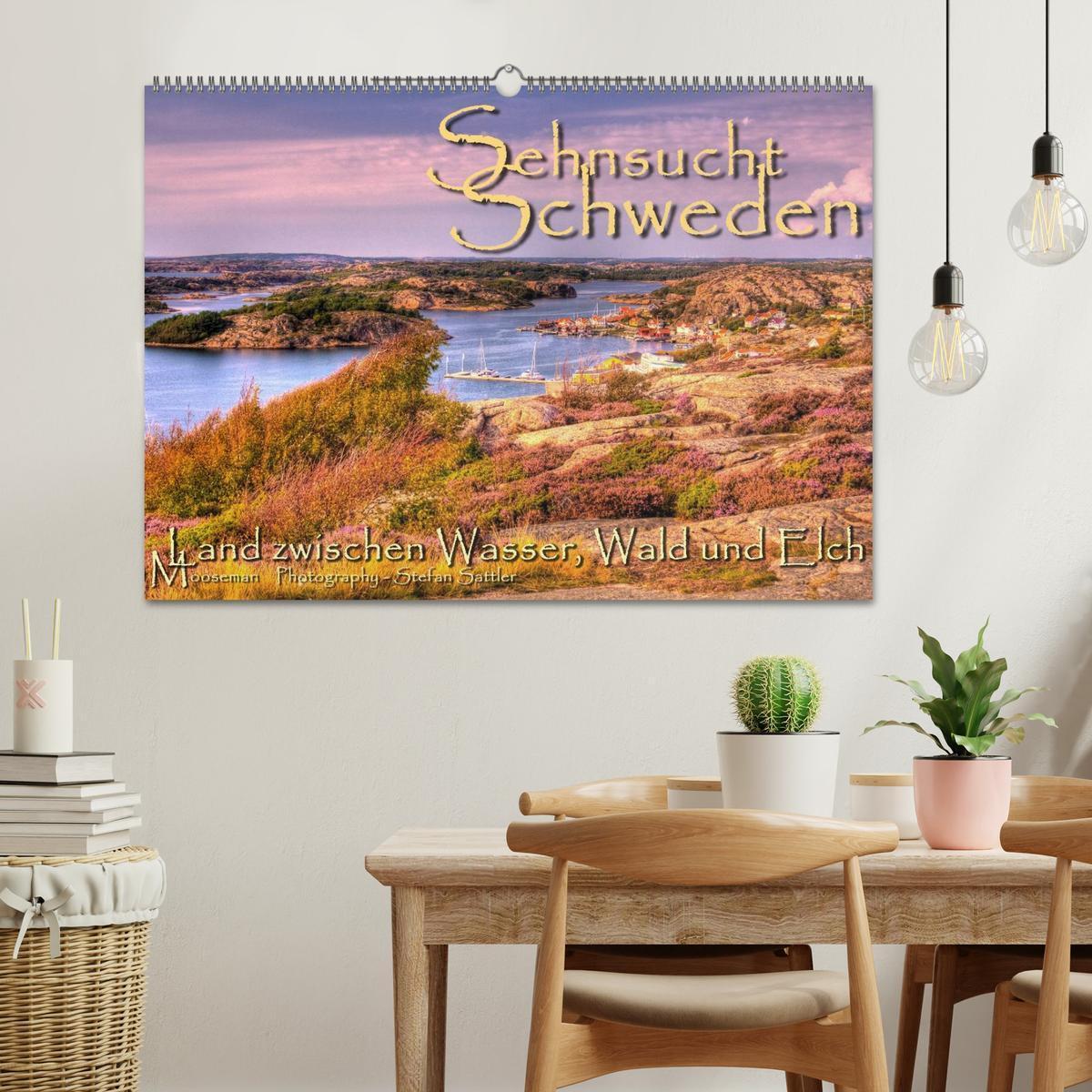 Bild: 9783435824663 | Sehnsucht Schweden - Sverige (Wandkalender 2025 DIN A2 quer),...