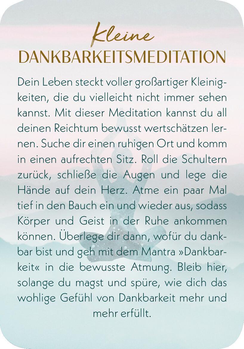 Bild: 9783845857701 | Meditations-Mantras | 50 Ideenkärtchen zum Durchatmen | Box | 50 S.