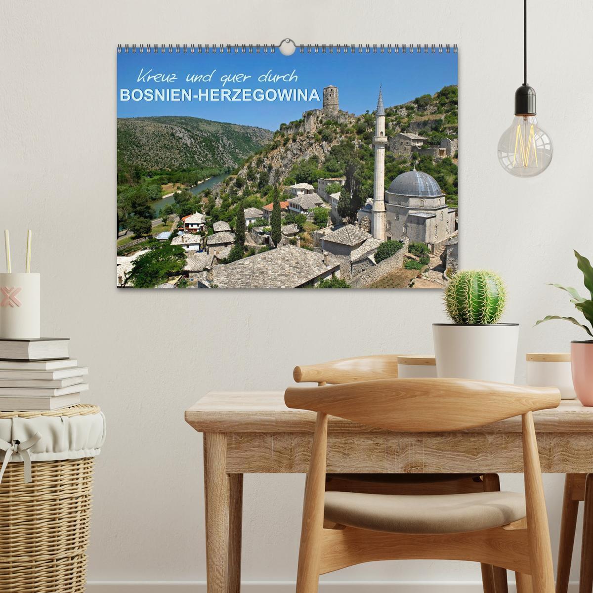 Bild: 9783435422241 | Kreuz und quer durch Bosnien-Herzegowina (Wandkalender 2025 DIN A3...