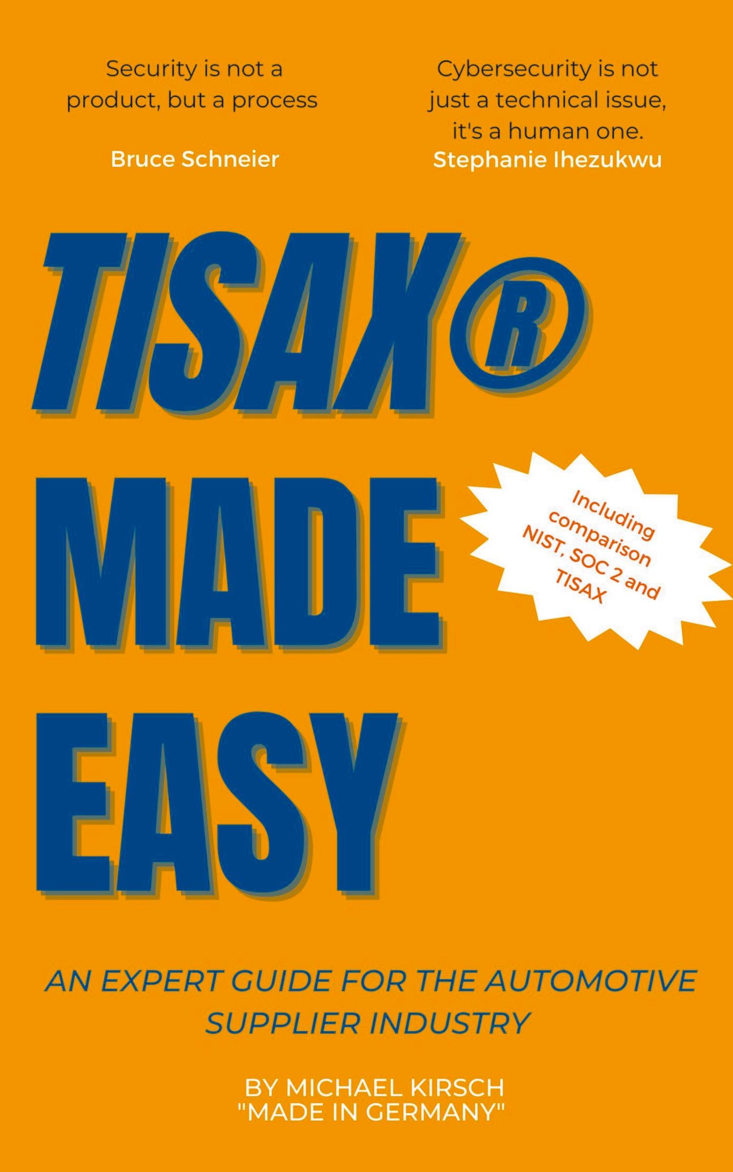 Cover: 9798215611548 | TISAX Made Easy | Michael Kirsch | Taschenbuch | Englisch | 2023