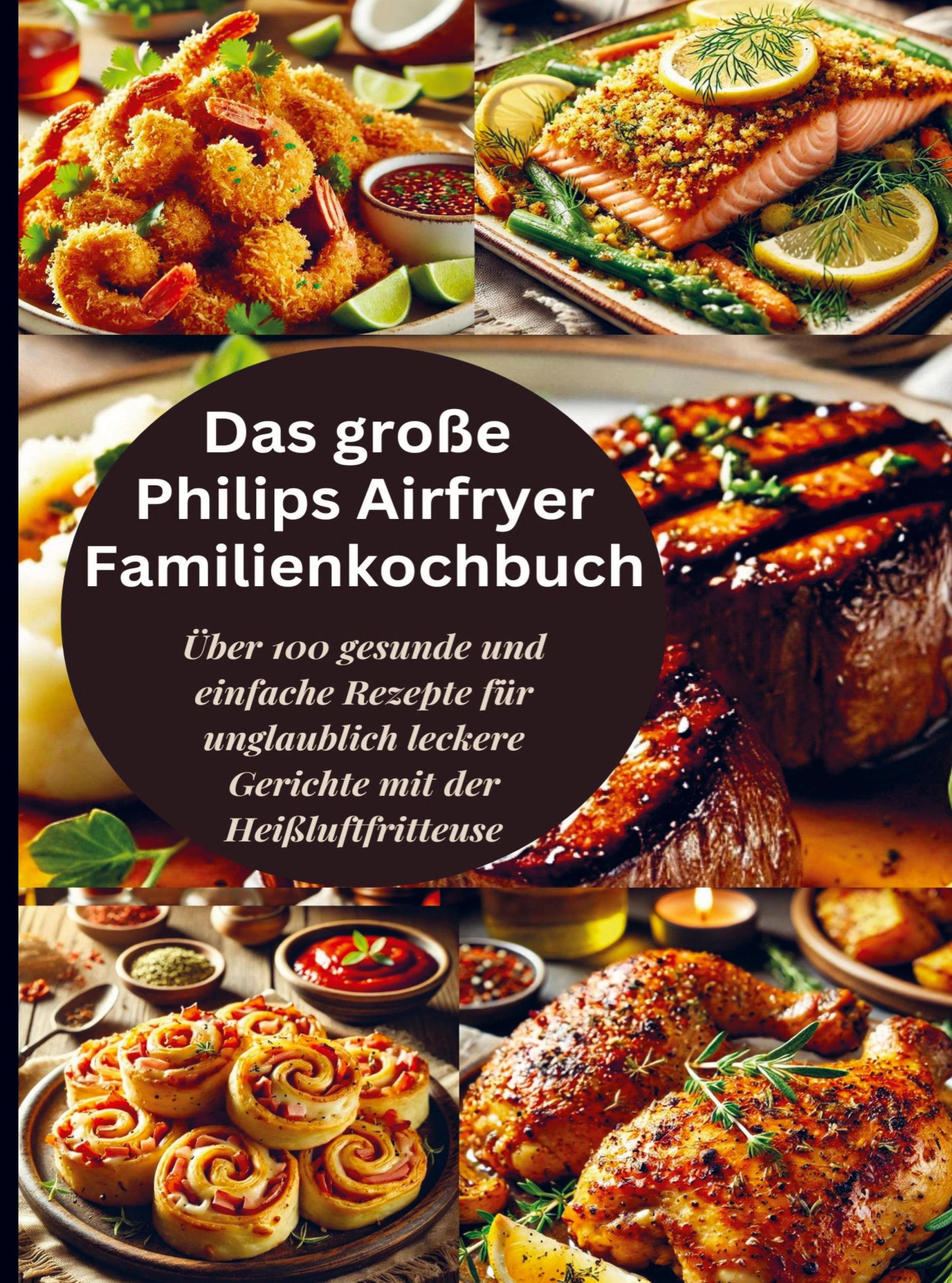 Cover: 9789403779096 | Das große Philips Airfryer Familienkochbuch | Robinia Leckerstein