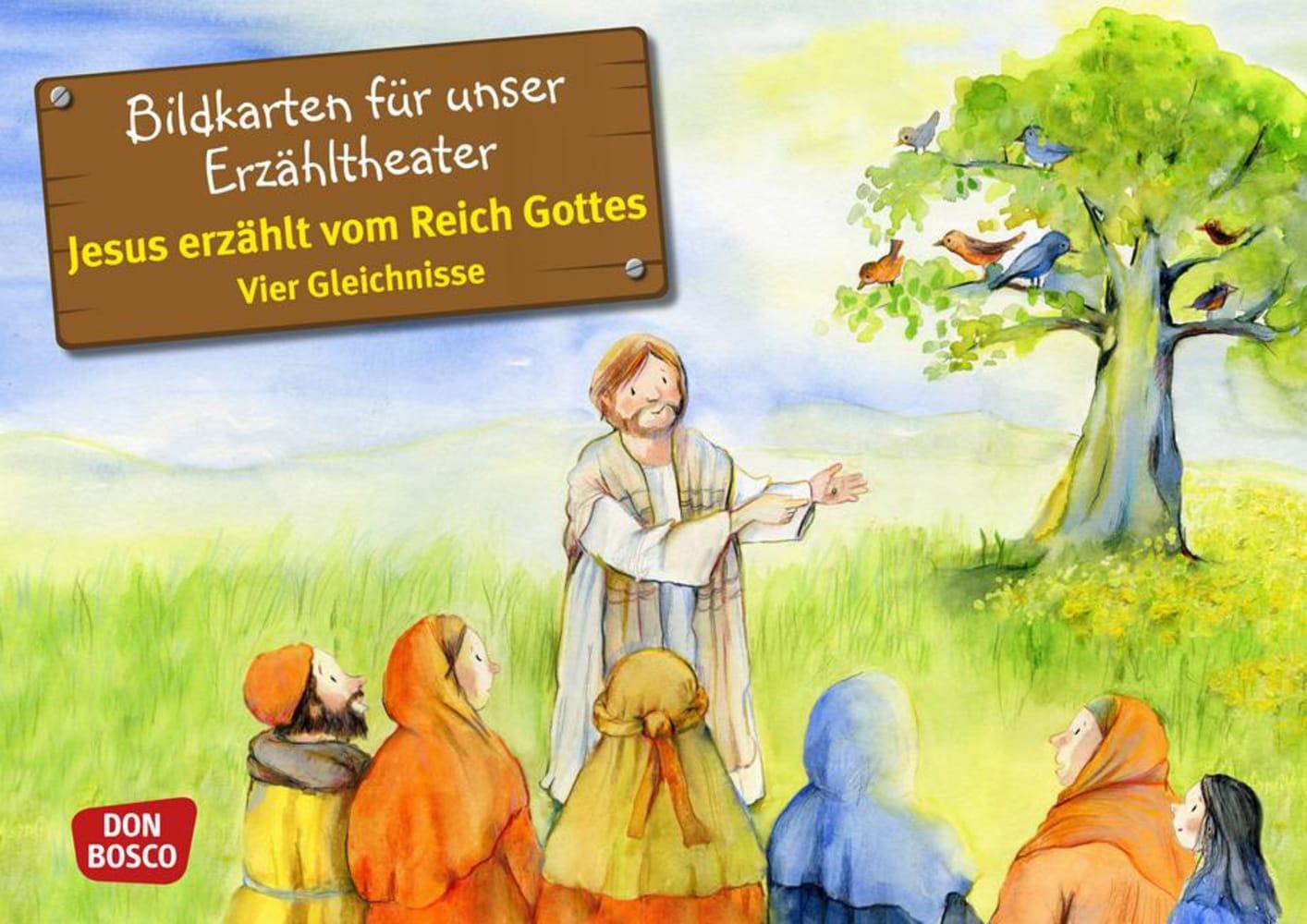 Cover: 4260179512520 | Jesus erzählt vom Reich Gottes. Vier Gleichnisse. Kamishibai...