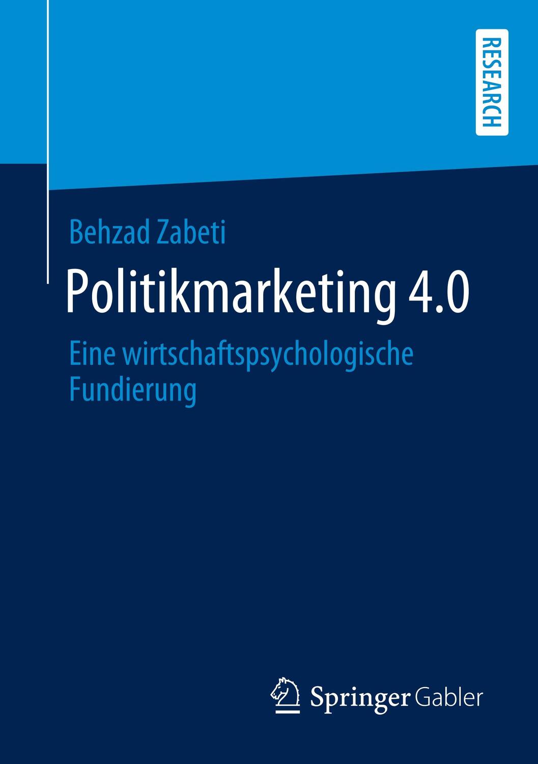 Cover: 9783658283612 | Politikmarketing 4.0 | Eine wirtschaftspsychologische Fundierung