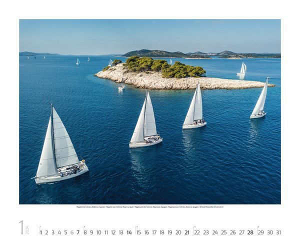 Bild: 9783731868583 | Sailing 2024 | Korsch Verlag | Kalender | Spiralbindung | Deutsch