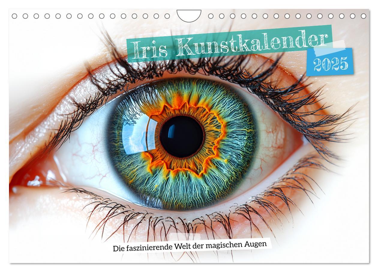 Cover: 9783457216095 | Iris Kunstkalender - Die faszinierende Welt der magischen Augen...