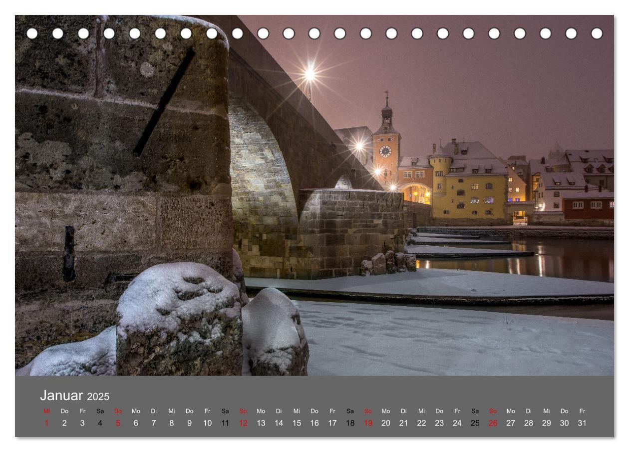 Bild: 9783435018390 | Regensburg - Stadtansichten (Tischkalender 2025 DIN A5 quer),...