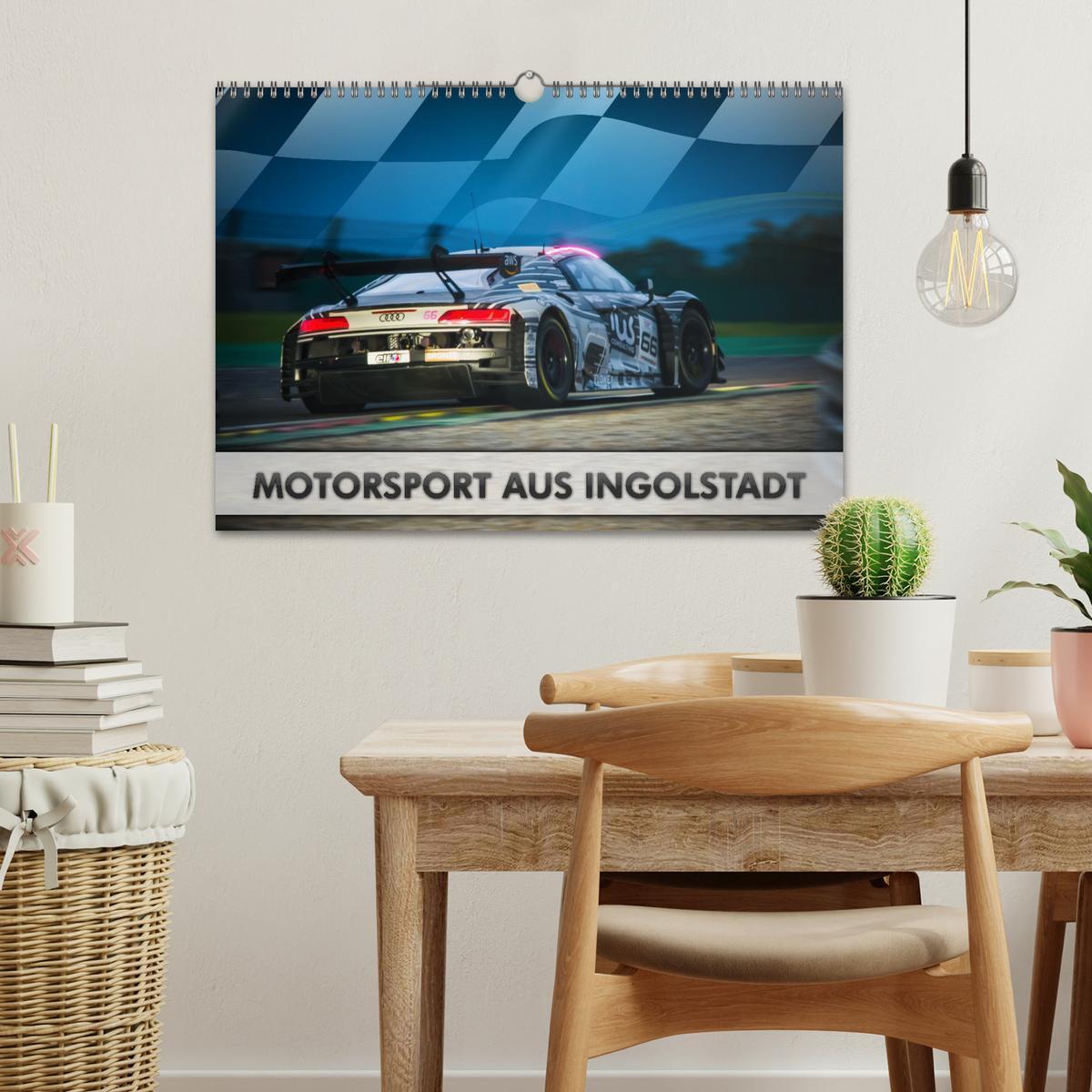 Bild: 9783457222058 | Motorsport aus Ingolstadt (Wandkalender 2025 DIN A3 quer), CALVENDO...