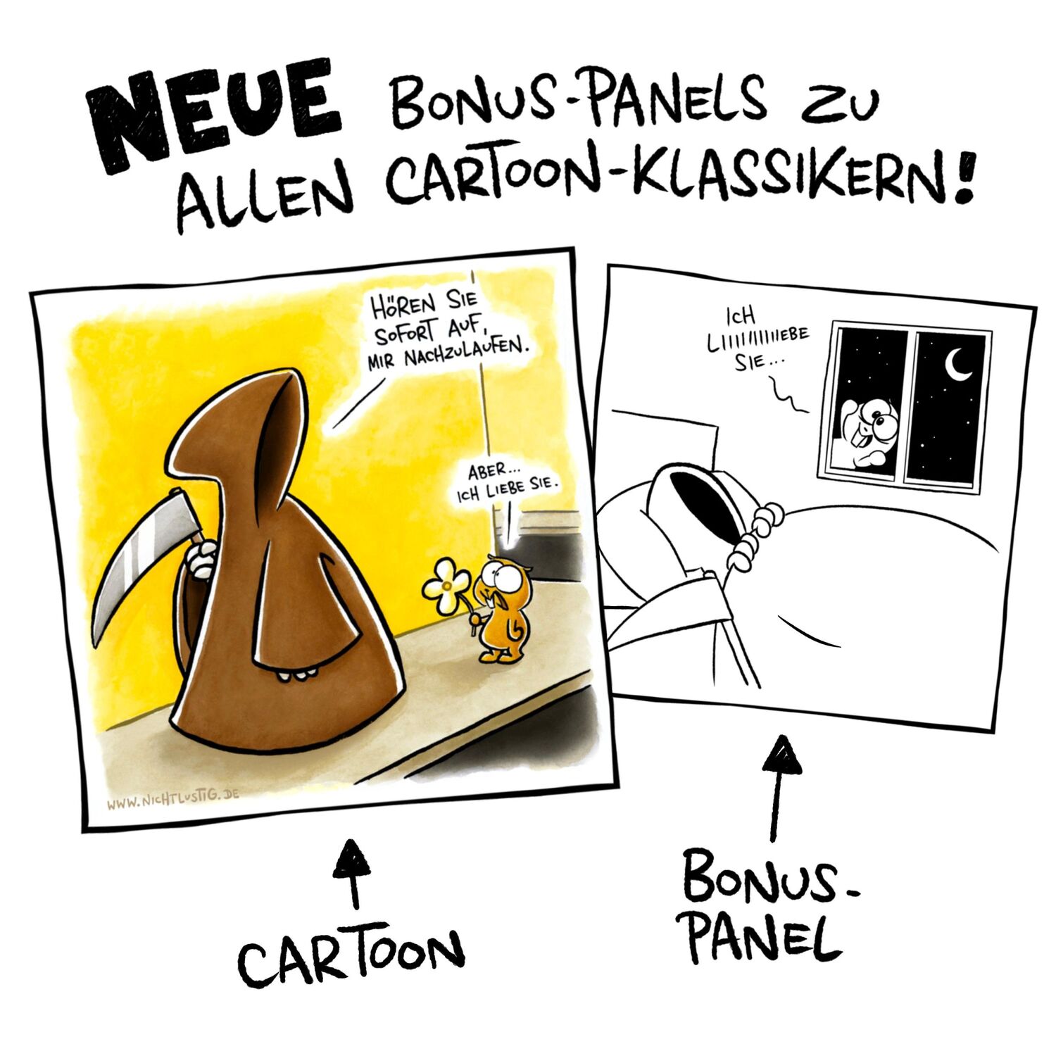 Bild: 9783947899036 | NICHTLUSTIG Cartoons 2004-2006 | Joscha Sauer | Buch | 256 S. | 2022