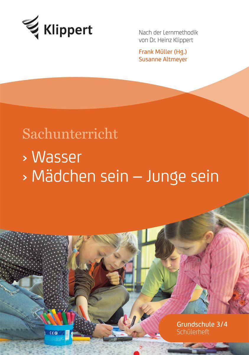 Cover: 9783403090168 | Wasser / Mädchen sein, Junge sein. Schülerheft (3. und 4. Klasse)