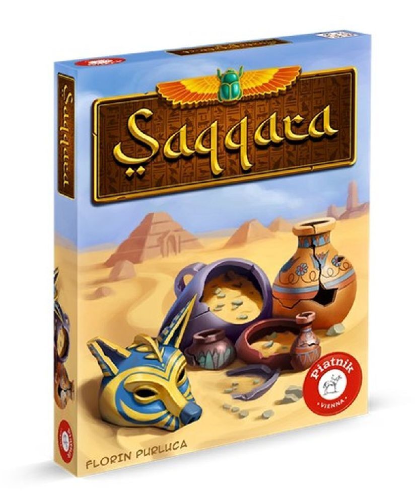 Cover: 9001890671296 | Saqqara | Spiel | 6712 | Deutsch | 2023 | Piatnik Deutschland GmbH