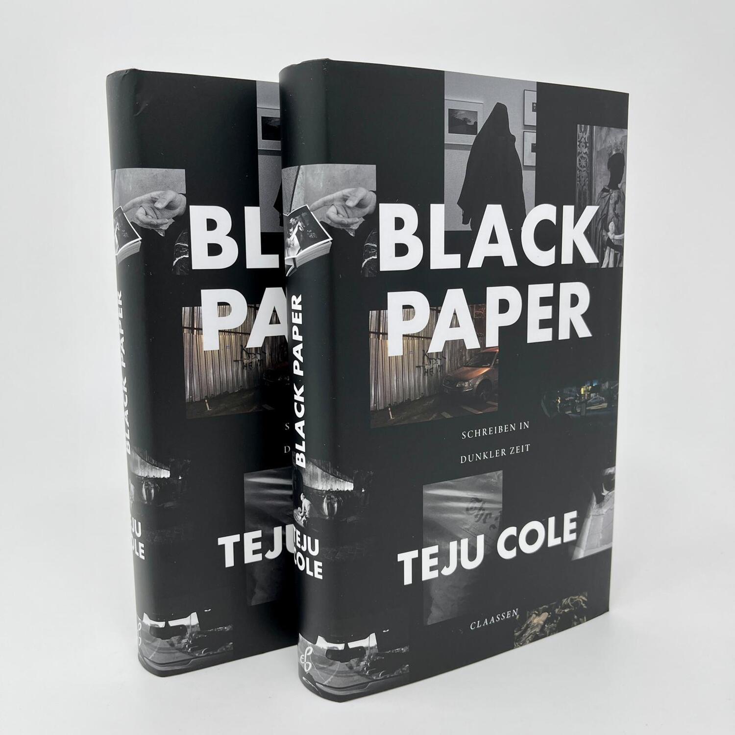 Bild: 9783546100649 | Black Paper | Teju Cole | Buch | 320 S. | Deutsch | 2023 | Claassen