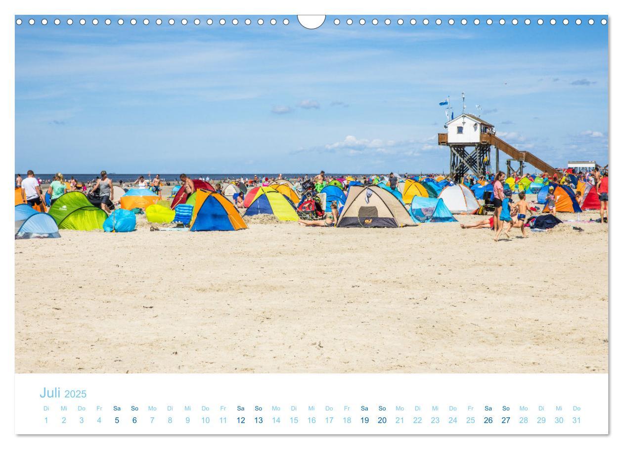 Bild: 9783435071234 | Mehr Nordsee (Wandkalender 2025 DIN A3 quer), CALVENDO Monatskalender