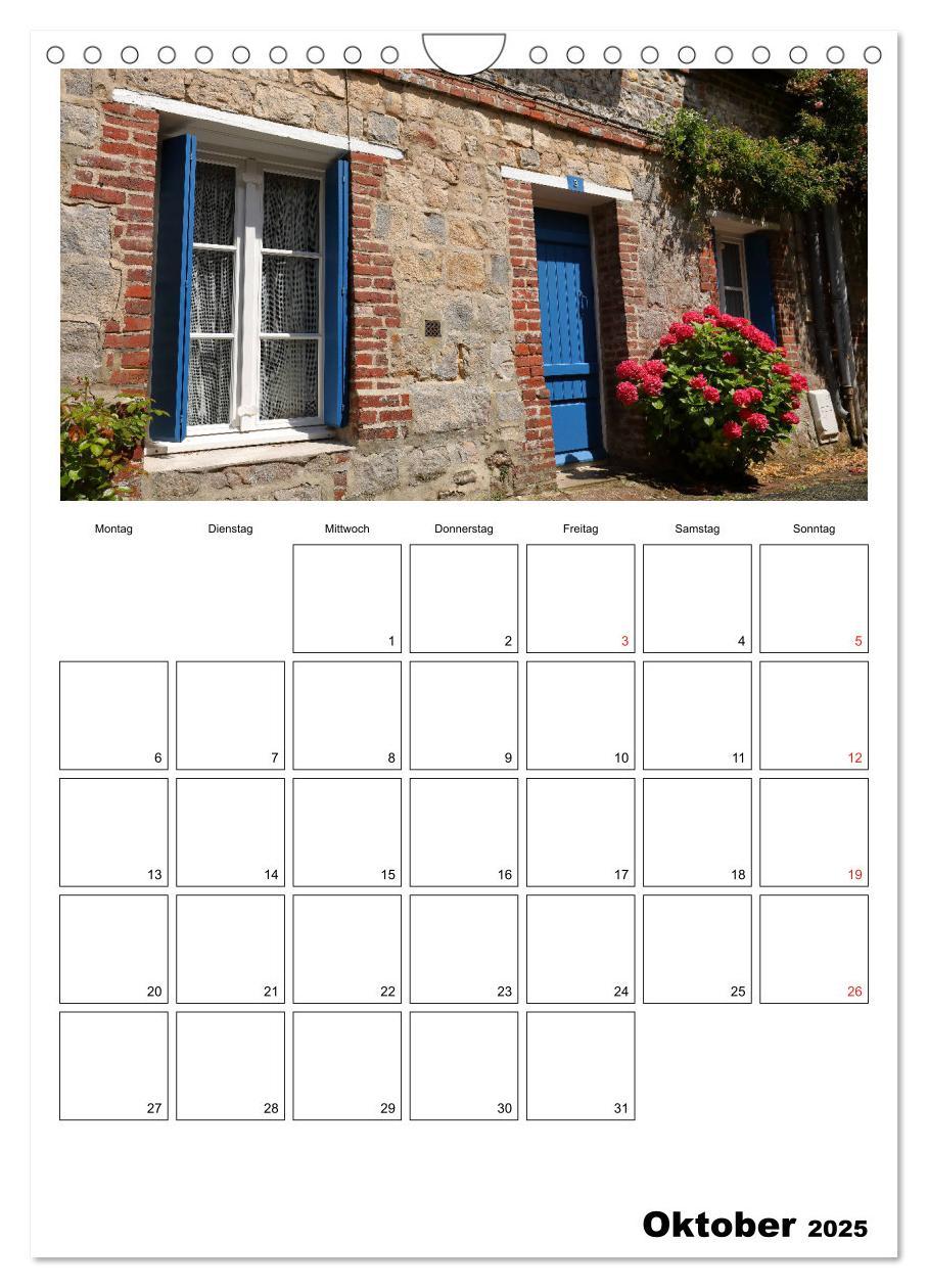 Bild: 9783435973590 | Wunderschöne Normandie (Wandkalender 2025 DIN A4 hoch), CALVENDO...