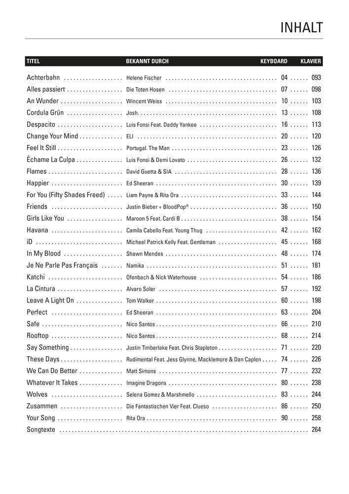 Bild: 9783866264892 | Top Charts Gold 13 (mit 2 CDs) | HAGE Musikverlag | Taschenbuch | 2018