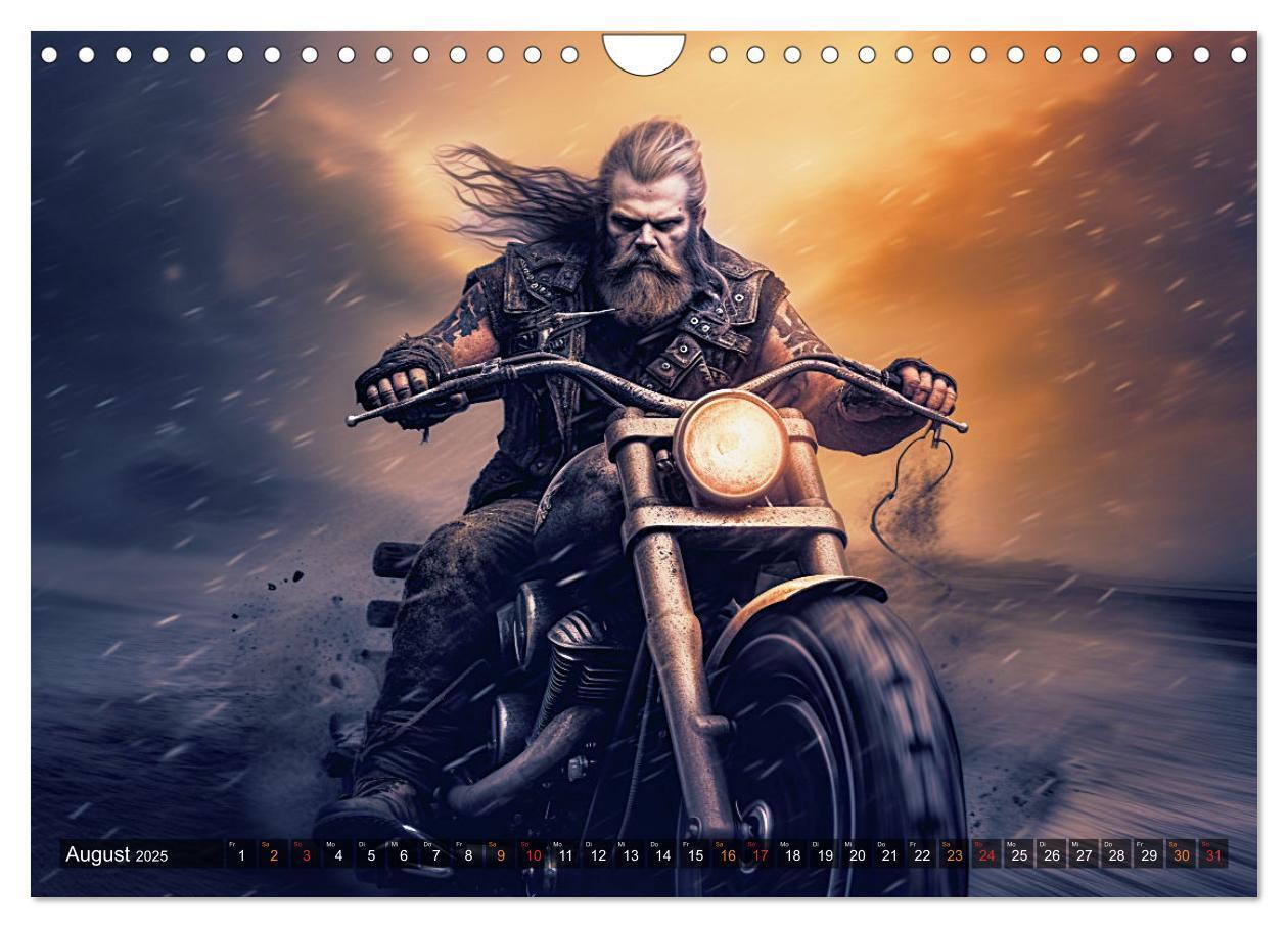 Bild: 9783383859052 | Ride to Valhalla (Wandkalender 2025 DIN A4 quer), CALVENDO...