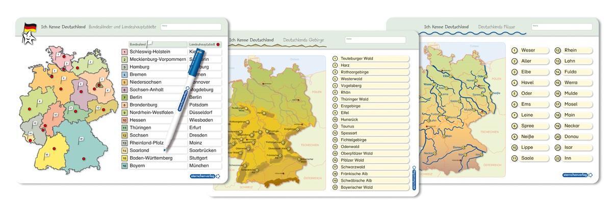 Cover: 9783946904052 | Ich kenne Deutschland - 1. Bundesländer &amp; Landeshauptstädte, 2....