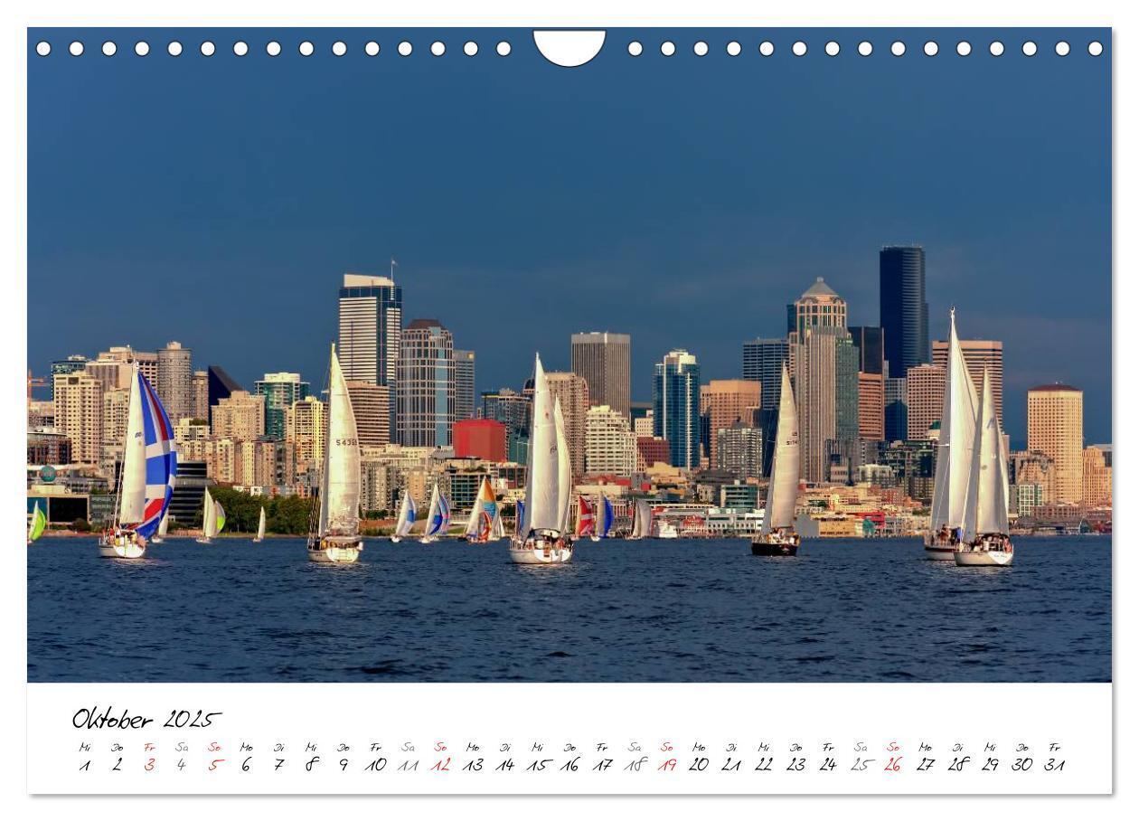 Bild: 9783435613250 | Eine Reise nach Seattle (Wandkalender 2025 DIN A4 quer), CALVENDO...