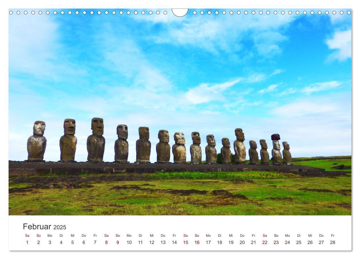 Bild: 9783435004584 | Chile - Das langgestreckte Land. (Wandkalender 2025 DIN A3 quer),...