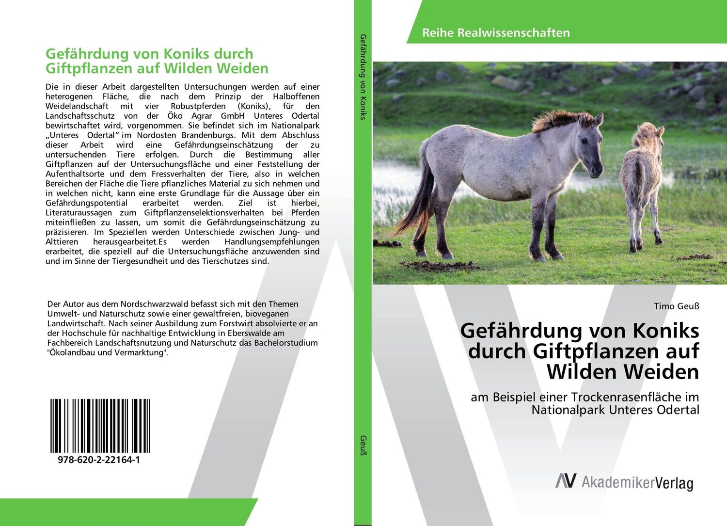 Cover: 9786202221641 | Gefährdung von Koniks durch Giftpflanzen auf Wilden Weiden | Timo Geuß