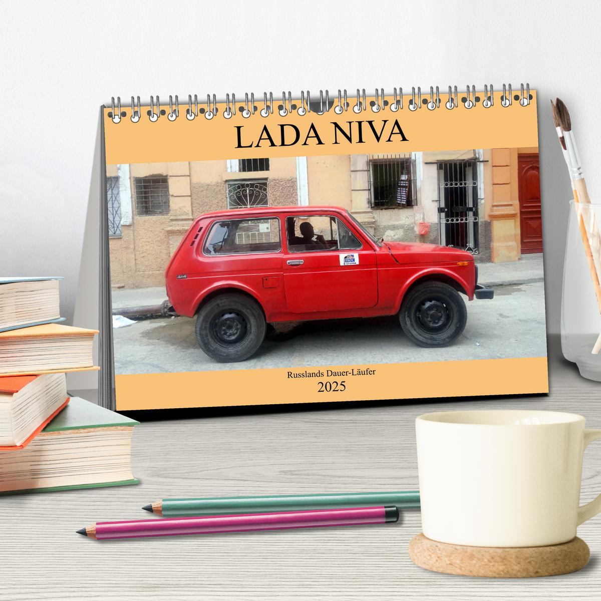 Bild: 9783435244928 | LADA NIVA - Russlands Dauer-Läufer (Tischkalender 2025 DIN A5...