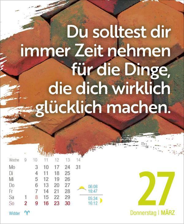 Bild: 9783731880530 | Glückskalender 2025 | Verlag Korsch | Kalender | 328 S. | Deutsch