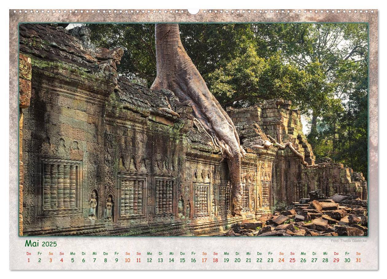 Bild: 9783435471119 | Kambodscha, Angkor Thom, Angkor Wat und Bayon (Wandkalender 2025...