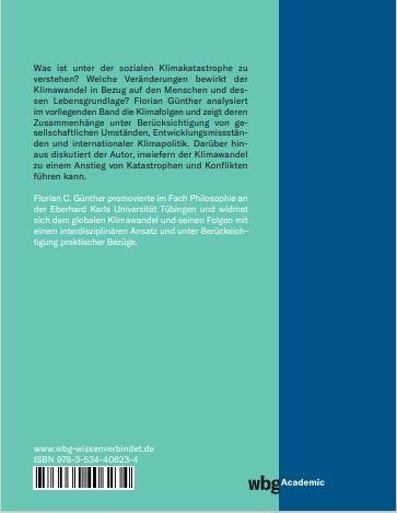 Rückseite: 9783534406234 | Klimaethik - Klimapolitik - Klimasoziologie | Florian C. Günther