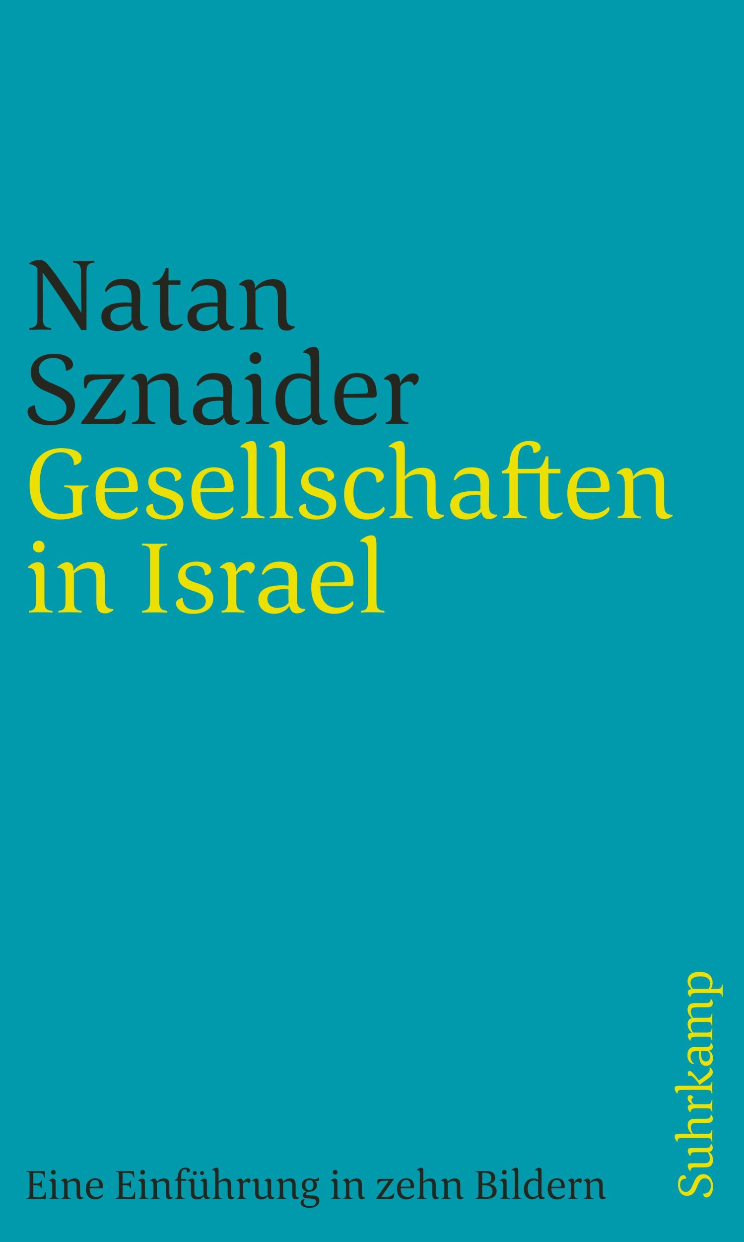 Cover: 9783633244126 | Gesellschaften in Israel | Eine Einführung in zehn Bildern | Sznaider