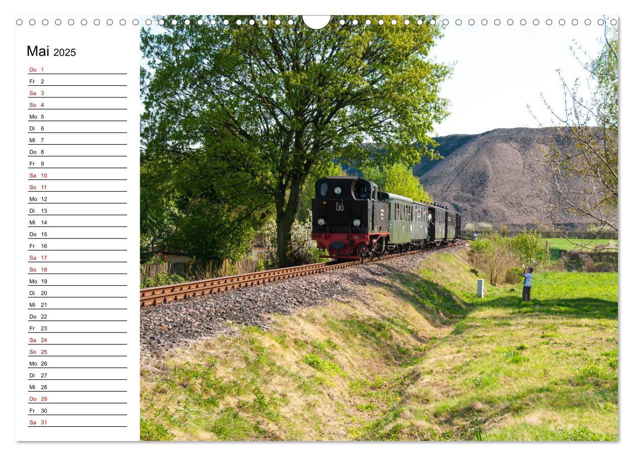 Bild: 9783435217168 | Die Mansfelder Bergwerksbahn (Wandkalender 2025 DIN A3 quer),...