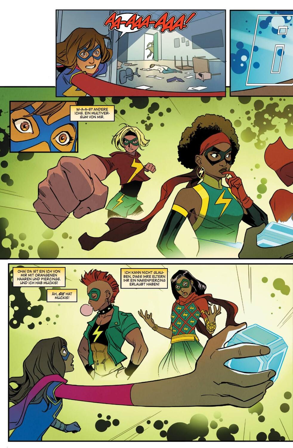 Bild: 9783741628986 | Ms. Marvel: Über die Grenzen | Samira Ahmed | Taschenbuch | 124 S.