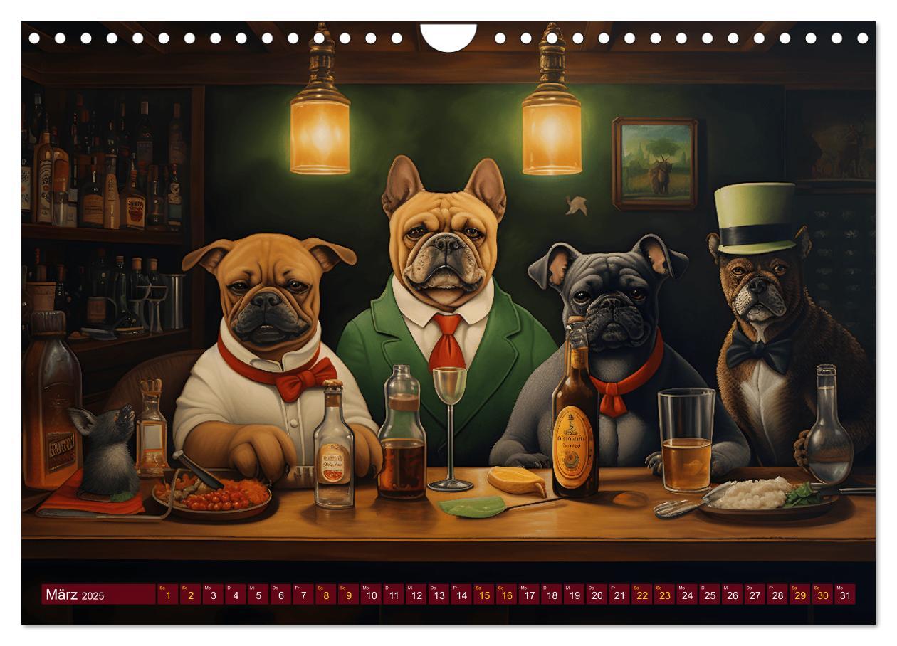 Bild: 9783383842634 | Boteros Hunde - Kunstvoller Kalender im Stile des Boterismo...