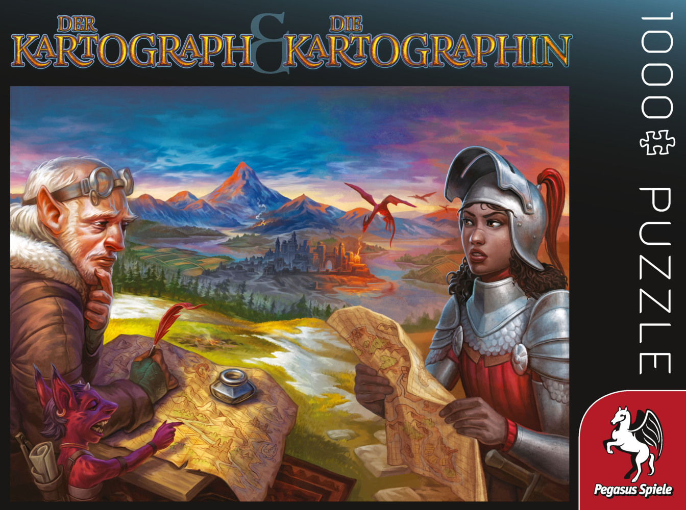 Cover: 4250231729652 | Puzzle Motiv Kartograph (Puzzle) | Spiel | 76009G | Deutsch | 2021