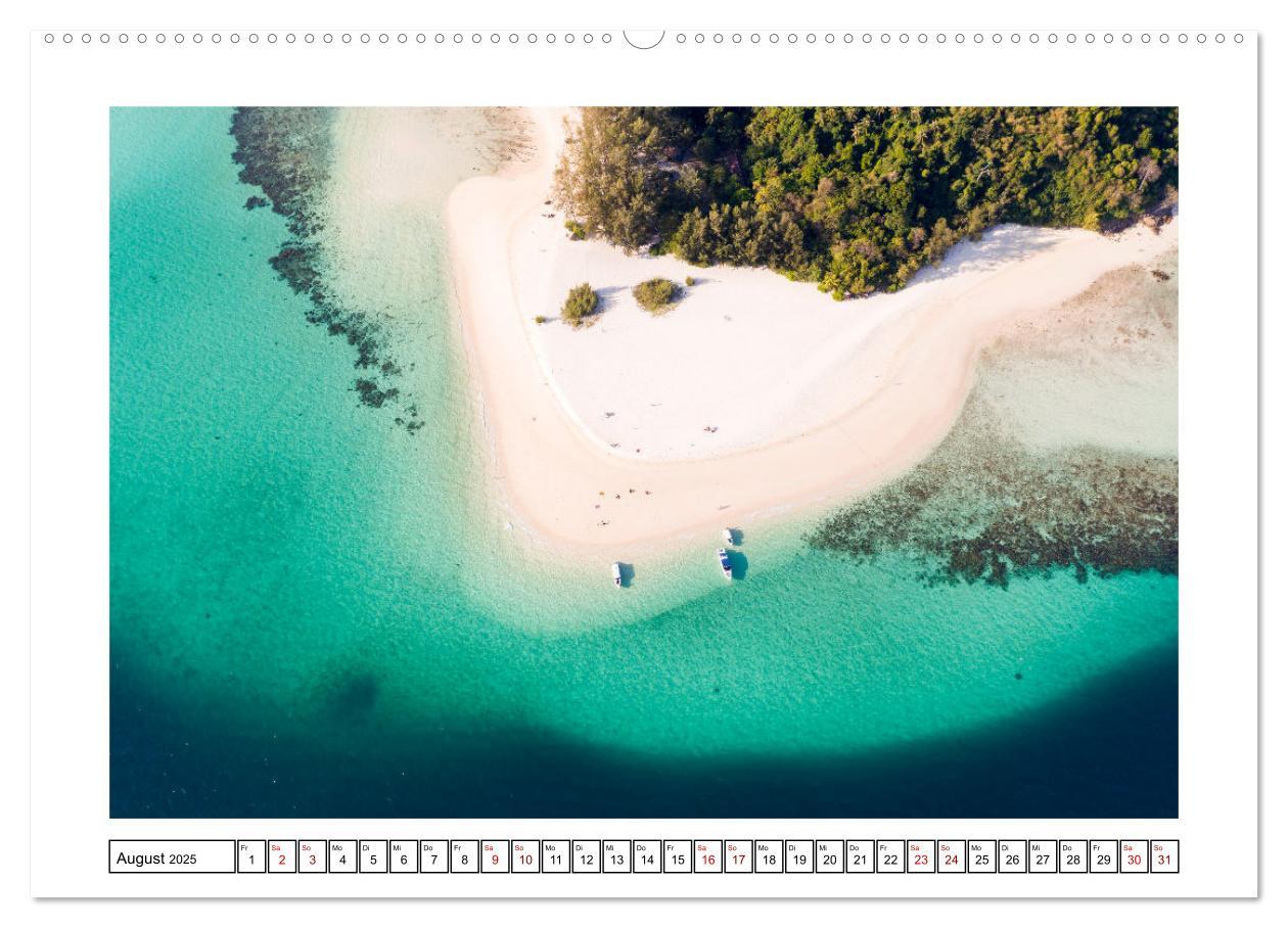 Bild: 9783383947988 | Traumstrände - Naturparadiese aus aller Welt (Wandkalender 2025 DIN...