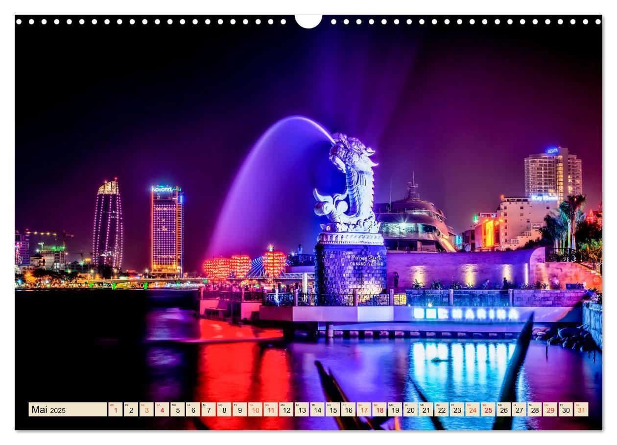 Bild: 9783383928871 | Metropolen - Nacht Skylines (Wandkalender 2025 DIN A3 quer),...