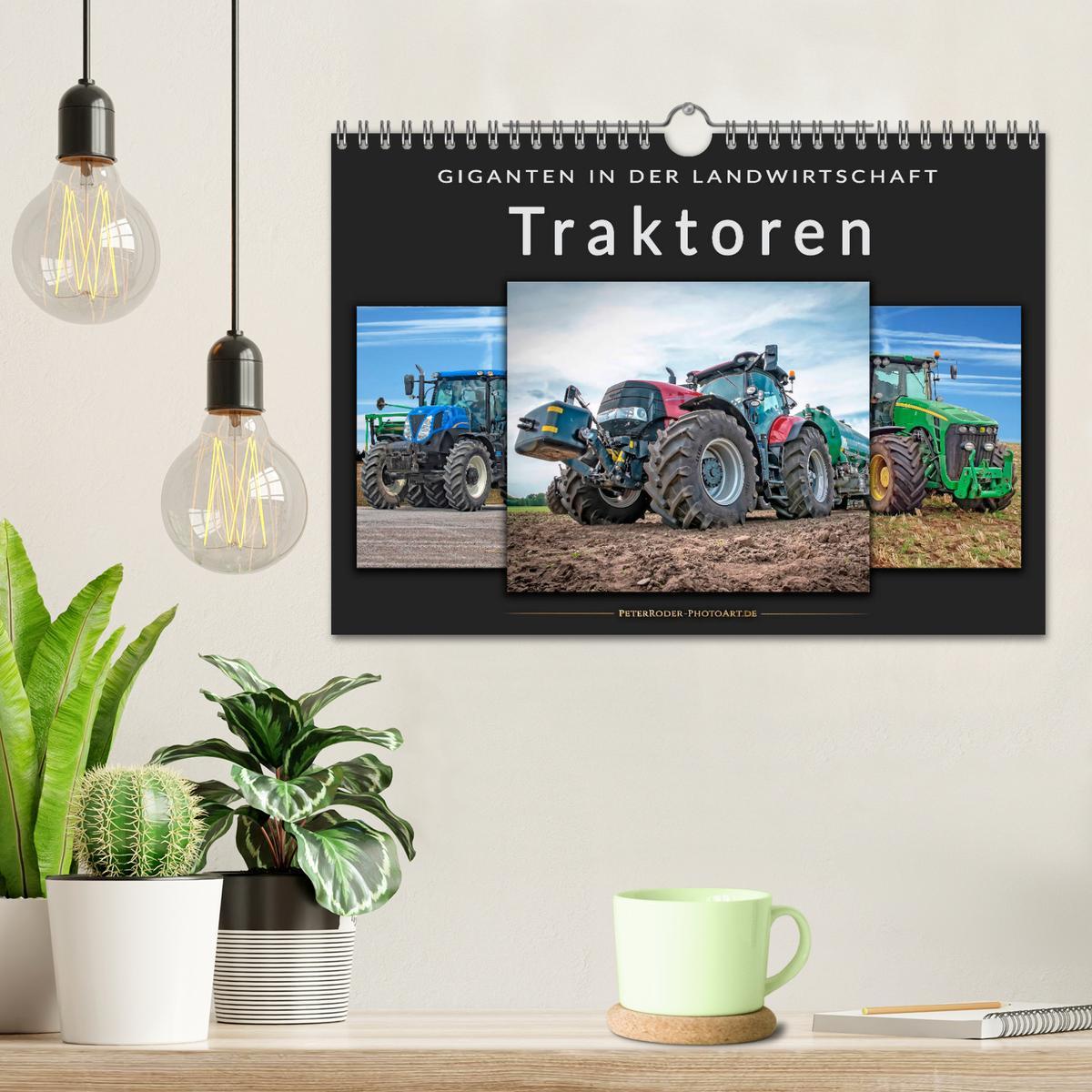 Bild: 9783435299881 | Traktoren - Giganten in der Landwirtschaft (Wandkalender 2025 DIN...