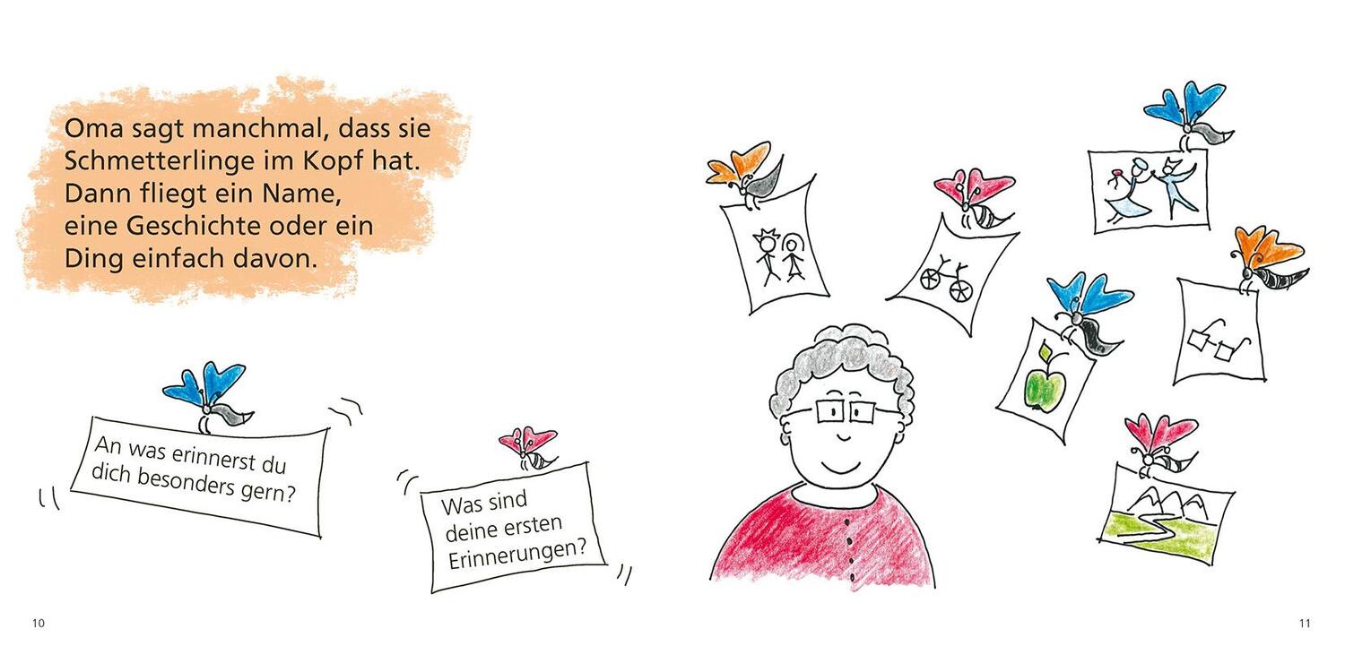 Bild: 9783863214531 | Oma Luise und die Schmetterlinge | Ein Kinderfachbuch über Demenz