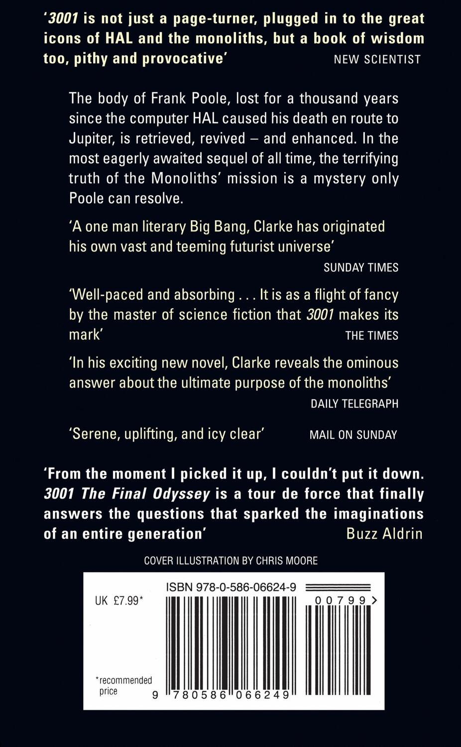 Rückseite: 9780586066249 | 3001 | The Final Odyssey | Arthur C. Clarke | Taschenbuch | 273 S.